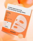 COSRX 5 PDRN Hyaluronic Mascarilla Hidrogel Con ADN De Salmón 3 Piezas