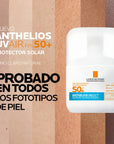 La Roche Posay Anthelios UV Air Sérum Protector Solar SPF 50+ Tono Claro 50 ml