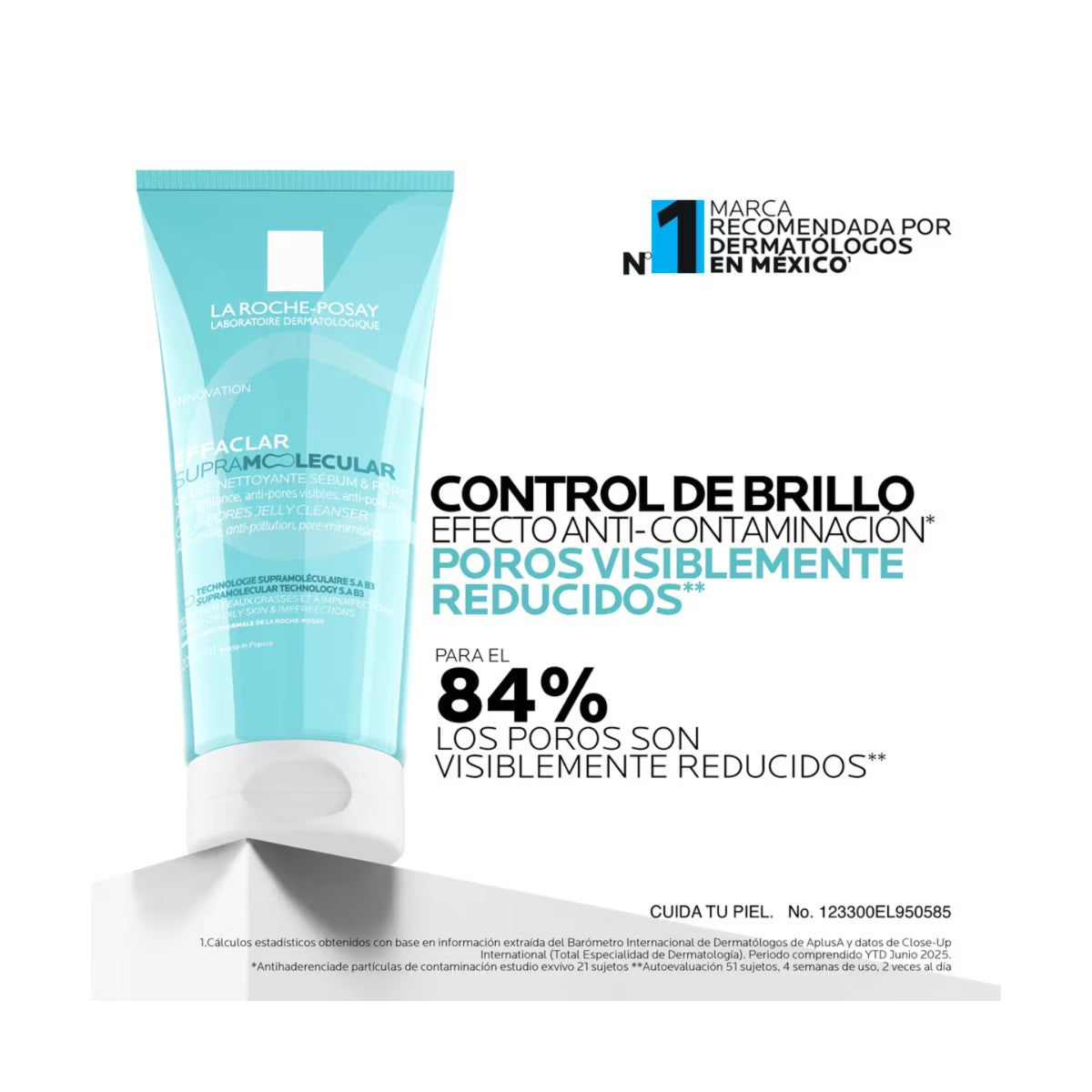 La Roche Posay Effaclar Gel Limpiador Facial 200 ml