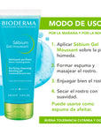 Bioderma Sébium Gel Moussant, Gel limpiador anti-imperfecciones 100ml.