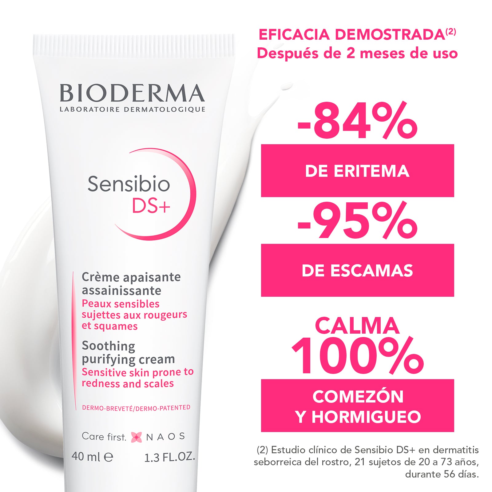 Bioderma Sensibio DS+, Crema para pieles con dermatitis seborréica 40m ...