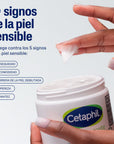 Cetaphil Crema hidratante para piel sensible 453 gr