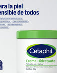Cetaphil Crema hidratante para piel sensible 453 gr
