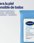Cetaphil Toallitas de limpieza facial 25 pzas