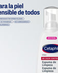 Cetaphil PRO AR Espuma limpiadora facial para piel con enrojecimiento 236 ml