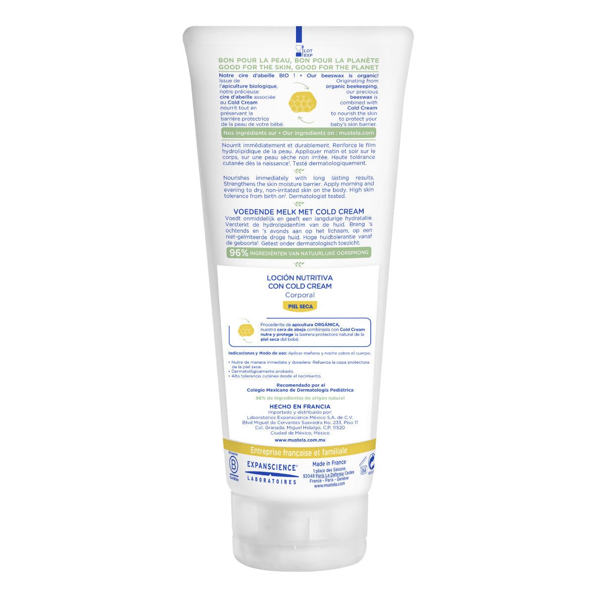 Mustela Cold Cream Loción Corporal Nutritiva 200 ml