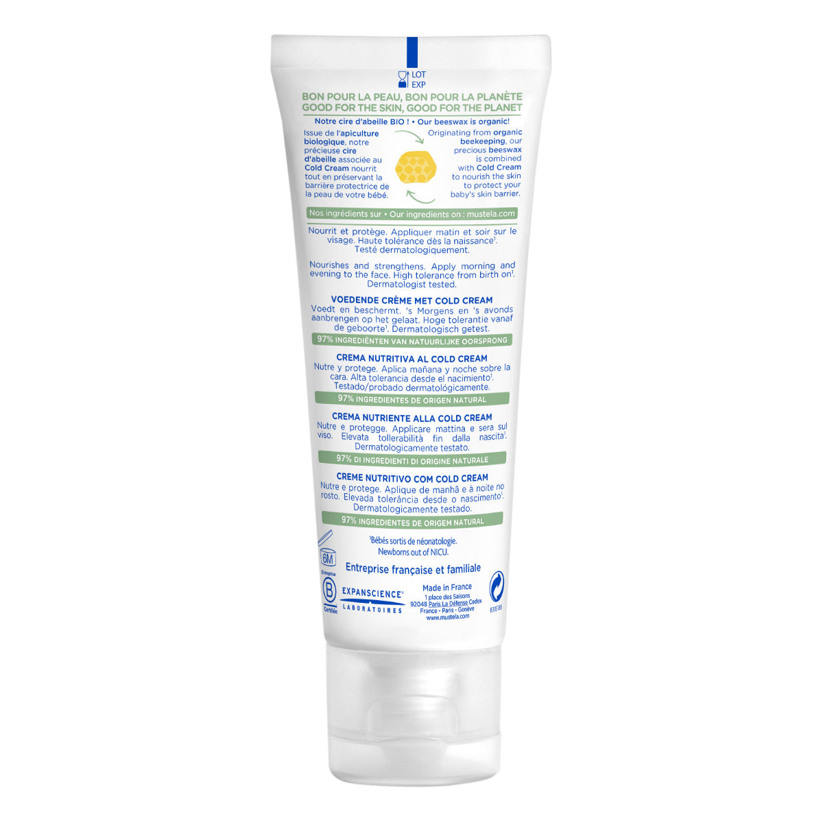 Mustela Cold Cream Crema Emoliente Nutritiva 40 ml