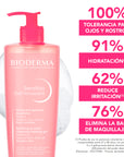 Bioderma Sensibio Gel Moussant, Gel micelar limpiador 500ml.