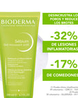 Bioderma Sébium Gel Moussant Actif, Limpiador activo anti-acné 200ml.