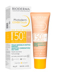 Bioderma Photoderm Cover Touch FPS 50+ Tono Claro, Protección solar facial con color, 40ml