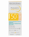 Bioderma photoderm nude touch FPS 50+ tono muy claro protección solar facial 40ml.