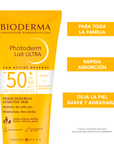 Bioderma Photoderm Leche Ultra FPS 50+, Protección solar corporal 200ml.