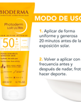 Bioderma Photoderm Leche Ultra FPS 50+, Protección solar corporal 200ml.