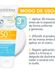 Bioderma Photoderm pediatrics mineral protector solar para niños FPS50+ 50gr.