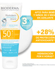 Bioderma Photoderm pediatrics mineral protector solar para niños FPS50+ 50gr.