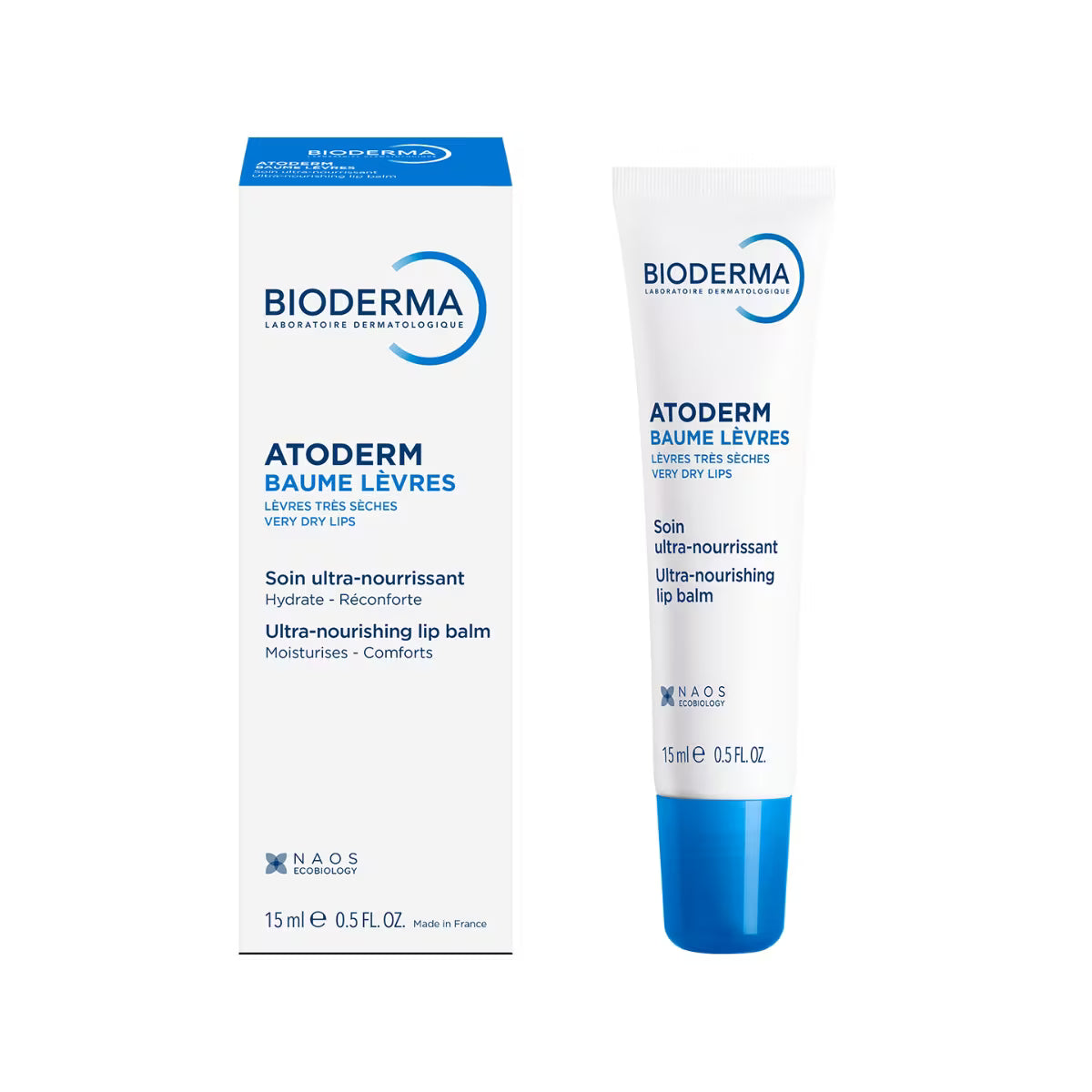 Bioderma Atoderm Labios Bálsamo Reparador 15 ml