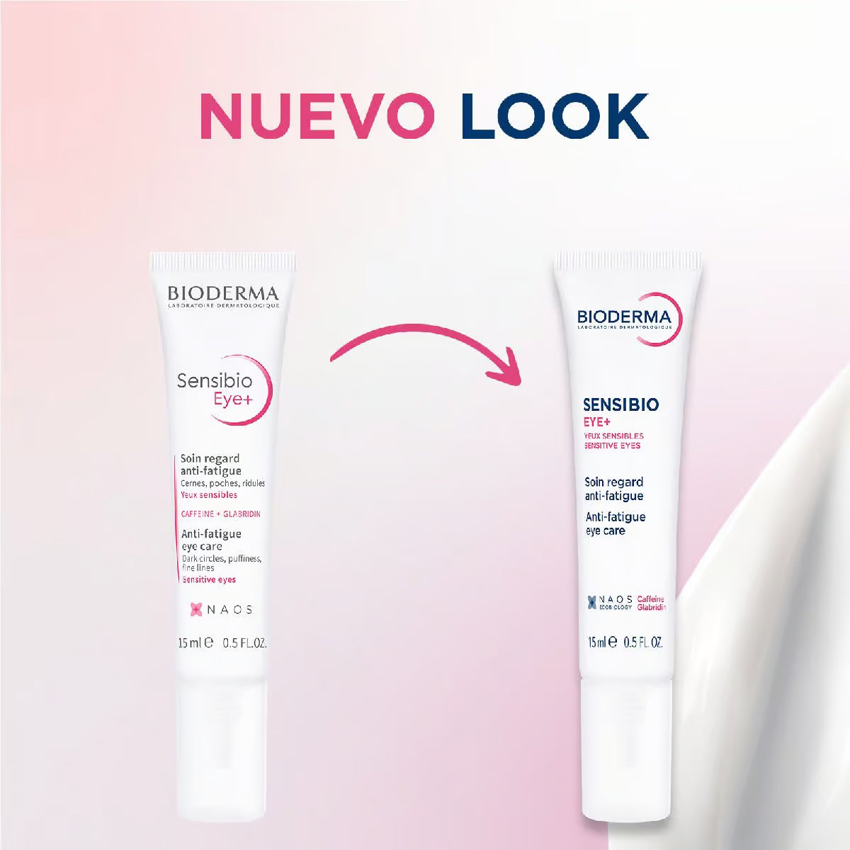 Bioderma Sensibio Eye Crema hidratante para contorno de ojos 15 ml