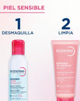 Bioderma Sensibio H2O Eye desmaquillante bifásico para ojos y labios 125 ml