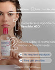 Bioderma Sensibio H2O Agua micelar desmaquillante y calmante edición bomba inversa 500 ml