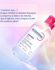 Bioderma Sensibio H2O Agua micelar desmaquillante y calmante edición bomba inversa 500 ml