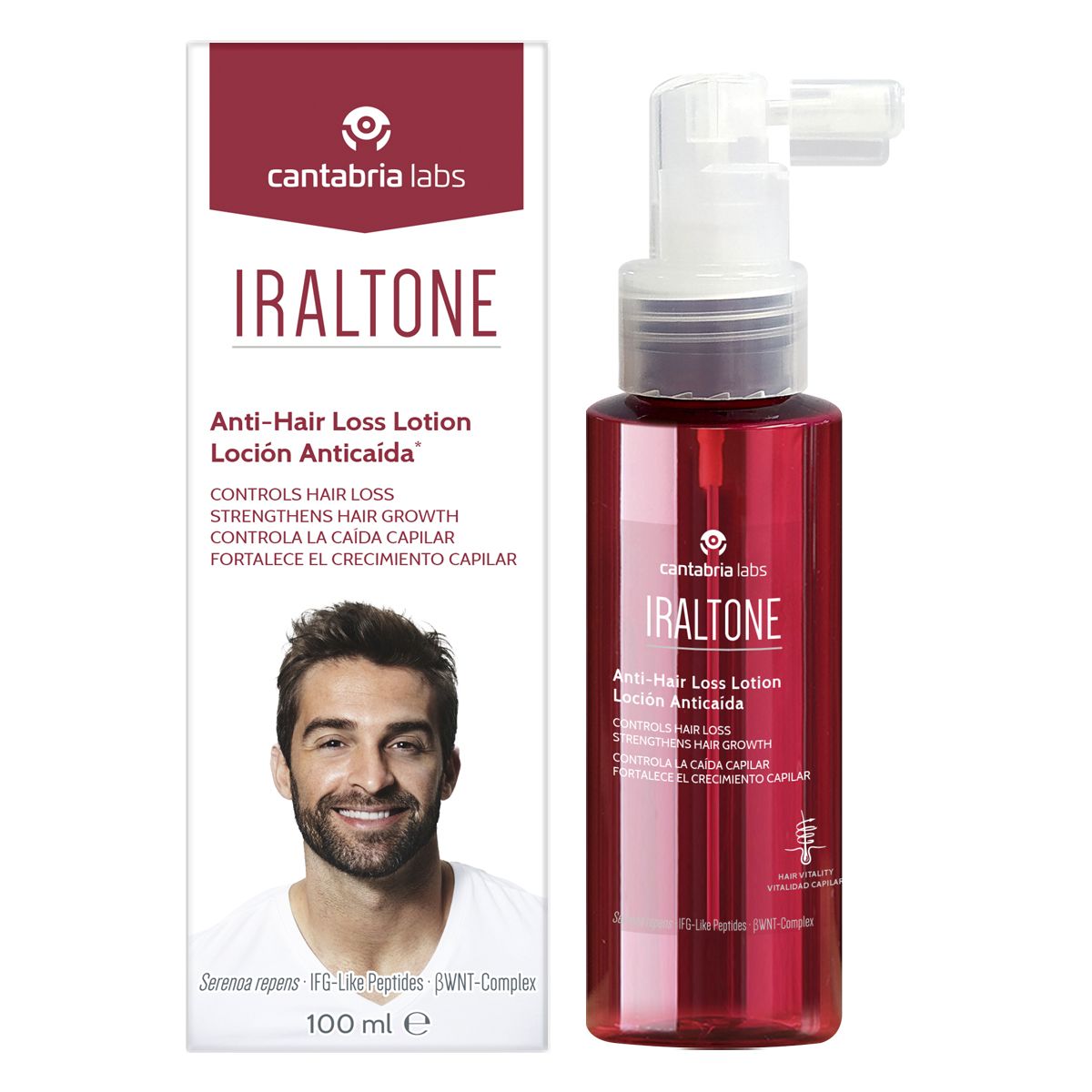 Iraltone loción anticaída 100ml.