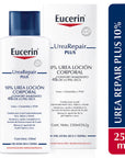 Eucerin loción reparadora urea 10% 250ml.