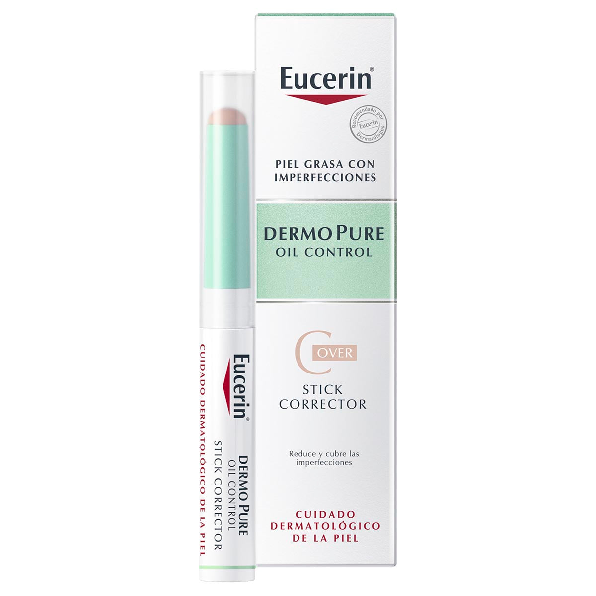 Eucerin dermopure cover stick piel grasa y/o con tendencia acneica 2gr.