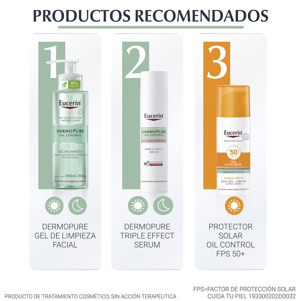 Eucerin dermopure cover stick piel grasa y/o con tendencia acneica 2gr.