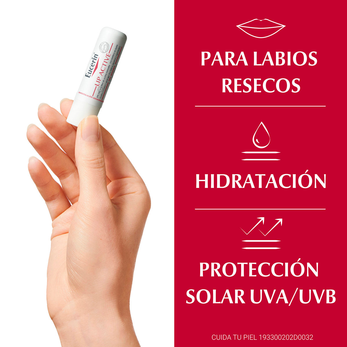 Eucerin pH5 Protector Labial piel seca y sensible FPS 20 Día y Noche 4.8g.