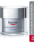 Eucerin crema facial antiarrugas hyaluron-Filler noche 50ml.