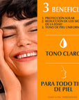 Eucerin Photoaging Control anti-arrugas tono claro FPS50+ 50ml.