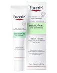 Eucerin Dermopure crema facial de noche para piel grasa y/o con tendencia acneica 40ml.