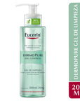 Eucerin gel limpiador facial dermopure piel grasa y/o con tendencia acneica 200ml.