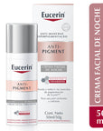 Eucerin anti-pigment crema facial anti-hiperpigmentación noche 50ml.