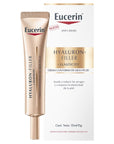 Eucerin hyaluron filler + Elasticity eyes crema contorno de ojos antiarrugas 15ml.