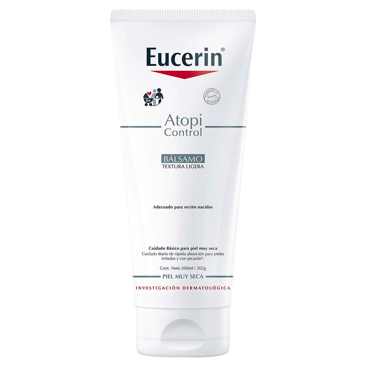 Eucerin atopi control bálsamo textura ligera 200ml.