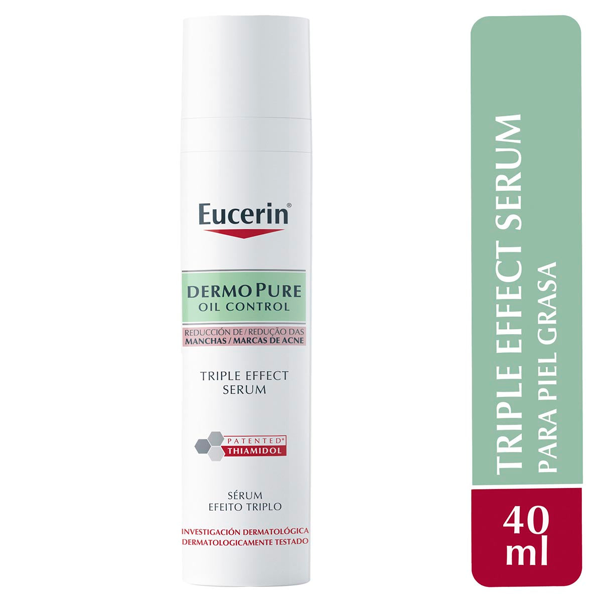 Eucerin dermopure triple effect serum piel grasa y/o con tendencia acneica 40ml.