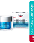 Eucerin ultra-light gel hydrating+repair facial primeras líneas de expresión 50ml.