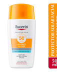 Eucerin sun face hydro-fluid protector solar facial ultra-ligero SPF 50+ 50ml.