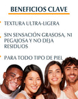 Eucerin Sun Hydro Fluid SPF50+ protector solar para todo tipo de pieles 50ml.