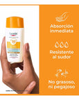 Eucerin Sun Hydrofluid Bronze SPF50+ 50ml.