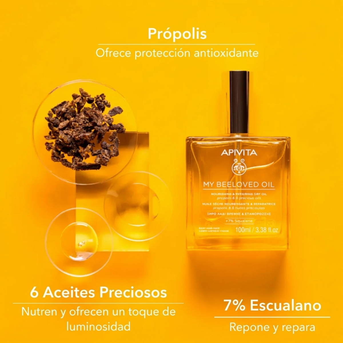 Apivita My Beeloved Oil Aceite Seco Nutritivo y Reparador 100 ml
