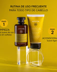 Apivita Formato Viaje Shampoo Uso Frecuente 75ml.
