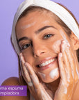 Apivita formato Viaje Espuma Limpiadora Facial 75ml.