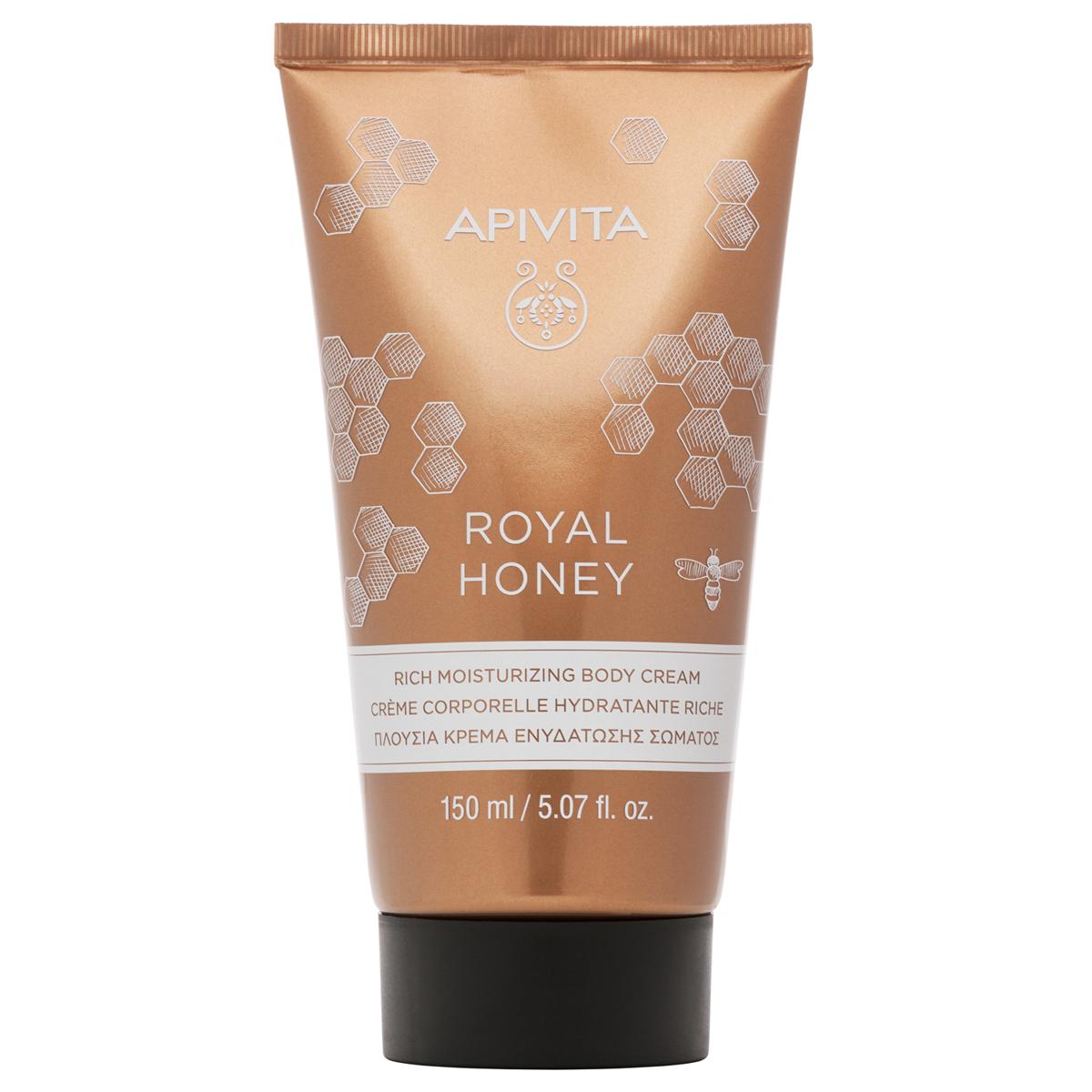 Apivita Royal Honey Body Cream para Piel Seca 150ml.