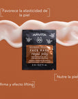 Apivita Express Beauty Mascarilla facial reafirmante 2x8ml.