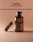 Apivita Shampoo anticaspa para cuero cabelludo graso 250ml.