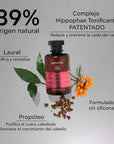 Apivita formato viaje shampoo anticaída para mujeres 75ml.