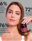 Apivita formato viaje shampoo anticaída para mujeres 75ml.