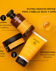Apivita mascarilla keratin repair nutritiva 200ml.